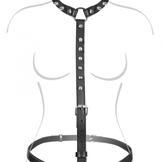Портупея на тіло Fetish Tentation Sexy Adjustable Harness Портупея на тіло Fetish Tentation Sexy Adjustable Harness