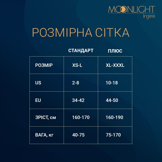 Еротична сукня Moonlight Model 13 XS-L Black (м'ята упаковка!!!) Еротична сукня Moonlight Model 13 XS-L Black (м'ята упаковка!!!)