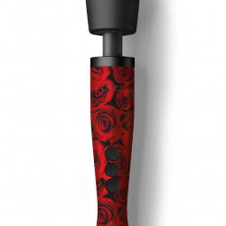 Вібромасажер DOXY Original ROSE PATTERN, дуже потужний, живлення 220В, пульсівні вібрації