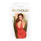 Мінісукня Penthouse - Heart Rob Red M/L, хомут, глибоке декольте, мініатюрні стрінги Мінісукня Penthouse - Heart Rob Red M/L, хомут, глибоке декольте, мініатюрні стрінги