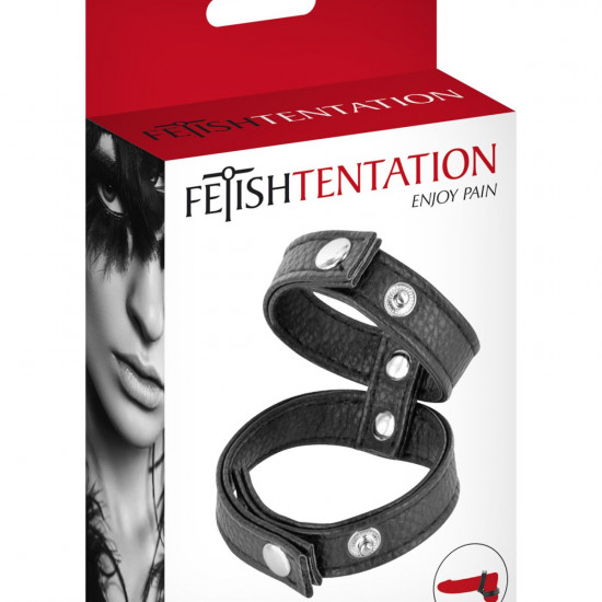 Ерекційне кільце з регулюванням діаметру Fetish Tentation Double Сockring Ерекційне кільце з регулюванням діаметру Fetish Tentation Double Сockring