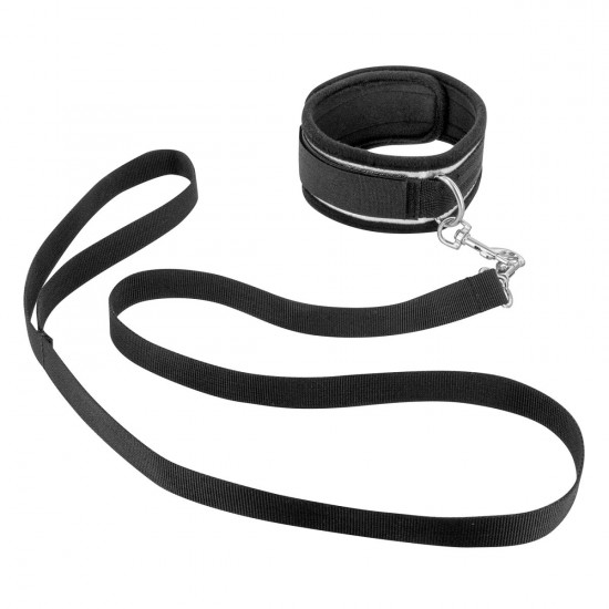 Фіксатор для рук і шиї з повідцем Fetish Tentation Submission bar with handcuffs and collar Фіксатор для рук і шиї з повідцем Fetish Tentation Submission bar with handcuffs and collar
