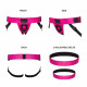 Труси для страпона Strap-On-Me Leatherette Harness Curious Fuchsia (м'ята упаковка!!!) Труси для страпона Strap-On-Me Leatherette Harness Curious Fuchsia (м'ята упаковка!!!)