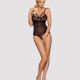 (SALE) Мереживне боді з доступом Obsessive 818-TED-1 teddy XS/S, чорне (SALE) Мереживне боді з доступом Obsessive 818-TED-1 teddy XS/S, чорне