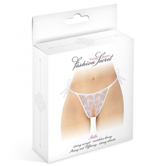 Трусики с доступом Fashion Secret STELLA White