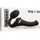 Безремневой вибрострапон с вакуумной стимуляцией Strap-On-Me MULTI ORGASM Black S (мятая упаковка)