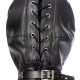 Капюшон для БДСМ зі знімною маскою Fetish Tentation BDSM hood in leatherette with removable mask Капюшон для БДСМ зі знімною маскою Fetish Tentation BDSM hood in leatherette with removable mask
