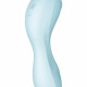 Вакуумний смарт-стимулятор із вібрацією Satisfyer Curvy Trinity 5 (Blue)  (м'ята упаковка!!!)