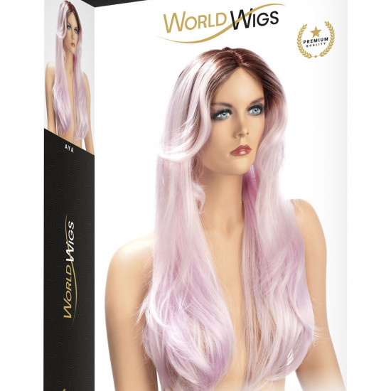 Перука World Wigs AYA LONG TWO-TONE MAUVE Перука World Wigs AYA LONG TWO-TONE MAUVE