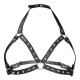 Портупея з металевими шипами Fetish Tentation Sexy Adjustable Chest Harness Портупея з металевими шипами Fetish Tentation Sexy Adjustable Chest Harness