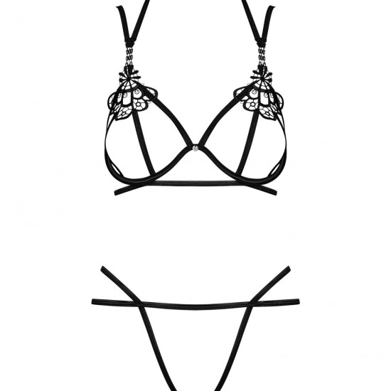 Еротичний комплект зі стреп Obsessive Badossa 2-pcs set S/M (м'ята упаковка!!!) Еротичний комплект зі стреп Obsessive Badossa 2-pcs set S/M (м'ята упаковка!!!)