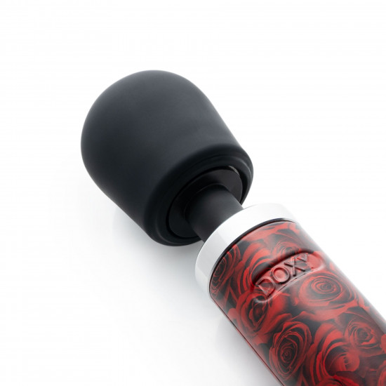 Вібромасажер DOXY Die Cast ROSE PATTERN, дуже потужний, живлення 220В, металевий корпус Вібромасажер DOXY Die Cast ROSE PATTERN, дуже потужний, живлення 220В, металевий корпус
