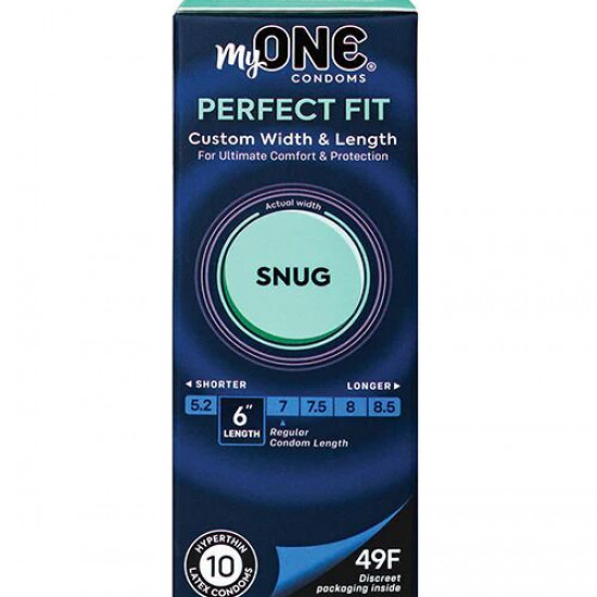 Презервативи MyONE Snug 10 шт, картонна коробка (м'ята упаковка!!!) Презервативи MyONE Snug 10 шт, картонна коробка (м'ята упаковка!!!)