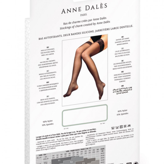 Чулки Anne De Ales ALEXIA T4 Black