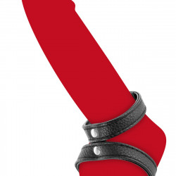 Подвійне ерекційне кільце з обхватом для мошонки Fetish Tentation Double Сockring