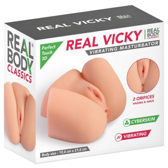 Мастурбатор Real Body — Real Vicky (м'ята упаковка!!!) Мастурбатор Real Body — Real Vicky (м'ята упаковка!!!)