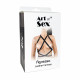 Портупея жіноча Art of Sex - Agnessa Leather harness, Чорний L-2XL Портупея жіноча Art of Sex - Agnessa Leather harness, Чорний L-2XL