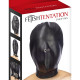 Капюшон для БДСМ Fetish Tentation Closed BDSM hood in leatherette Капюшон для БДСМ Fetish Tentation Closed BDSM hood in leatherette