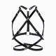 Портупея жіноча Art of Sex - Agnessa Leather harness, Чорний L-2XL Портупея жіноча Art of Sex - Agnessa Leather harness, Чорний L-2XL