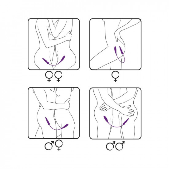 Вібратор двосторонній Adrien Lastic AD-2X з пультом LRS Вібратор двосторонній Adrien Lastic AD-2X з пультом LRS