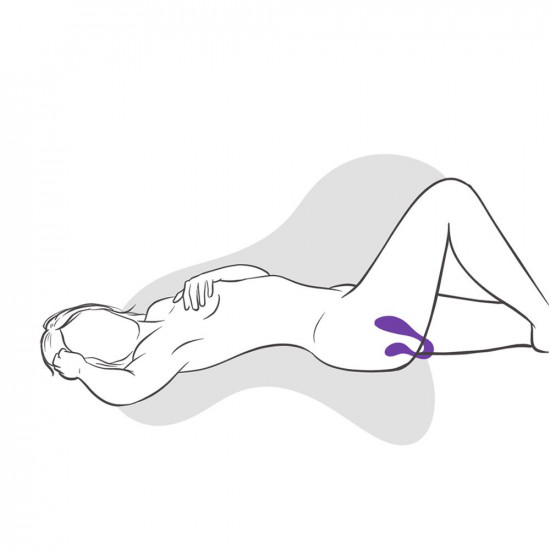 Вібратор для пар Adrien Lastic Couple Secrets II з пультом LRS, два мотори, універсальний Вібратор для пар Adrien Lastic Couple Secrets II з пультом LRS, два мотори, універсальний