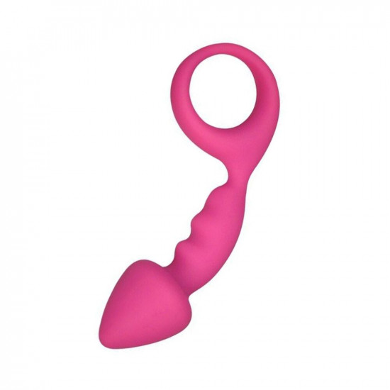 Анальна пробка Adrien Lastic Budy Pink із стимулюючою ніжкою, макс. діаметр 2,5 см Анальна пробка Adrien Lastic Budy Pink із стимулюючою ніжкою, макс. діаметр 2,5 см