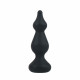 Анальна пробка Adrien Lastic Amuse Mini Black (S) з двома переходами, макс. діаметр 3 см Анальна пробка Adrien Lastic Amuse Mini Black (S) з двома переходами, макс. діаметр 3 см