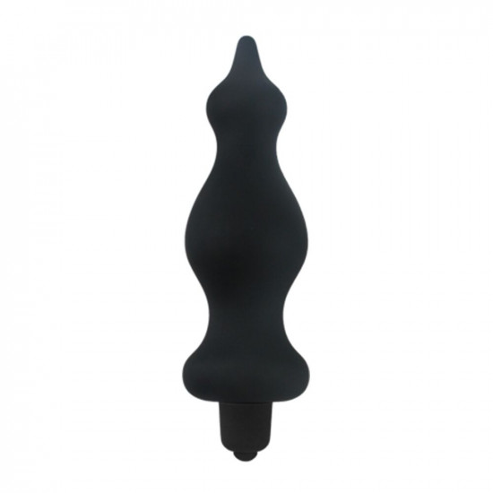 Анальна пробка з вібрацією Adrien Lastic Bullet Amuse Black, макс. діаметр 3,9 см Анальна пробка з вібрацією Adrien Lastic Bullet Amuse Black, макс. діаметр 3,9 см