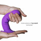 Дилдо з присоскою Adrien Lastic Hitsens 3 Purple, відмінно для страпона, діаметр 4,1 см, довжина 18, Дилдо з присоскою Adrien Lastic Hitsens 3 Purple, відмінно для страпона, діаметр 4,1 см, довжина 18,