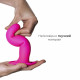 Дилдо з присоскою Adrien Lastic Hitsens 4 Pink, відмінно для страпона, діаметр 3,7см, довжина 17,8см Дилдо з присоскою Adrien Lastic Hitsens 4 Pink, відмінно для страпона, діаметр 3,7см, довжина 17,8см