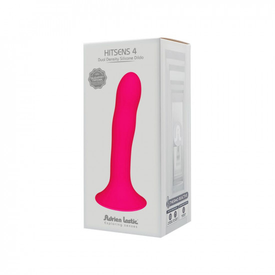 Дилдо з присоскою Adrien Lastic Hitsens 4 Pink, відмінно для страпона, діаметр 3,7см, довжина 17,8см Дилдо з присоскою Adrien Lastic Hitsens 4 Pink, відмінно для страпона, діаметр 3,7см, довжина 17,8см