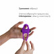 Ерекційне віброкільце Adrien Lastic Lingus MAX Violet з язичком для стимуляції клітора Ерекційне віброкільце Adrien Lastic Lingus MAX Violet з язичком для стимуляції клітора