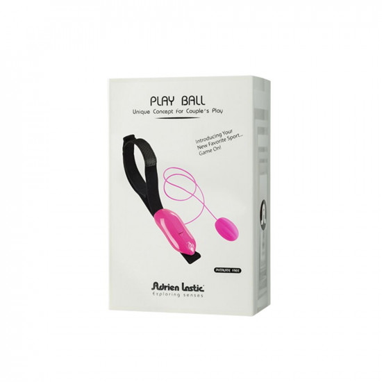 Виброяйце Adrien Lastic Playball для стимуляції точки А, з турборежимом, кріплення до ноги Виброяйце Adrien Lastic Playball для стимуляції точки А, з турборежимом, кріплення до ноги