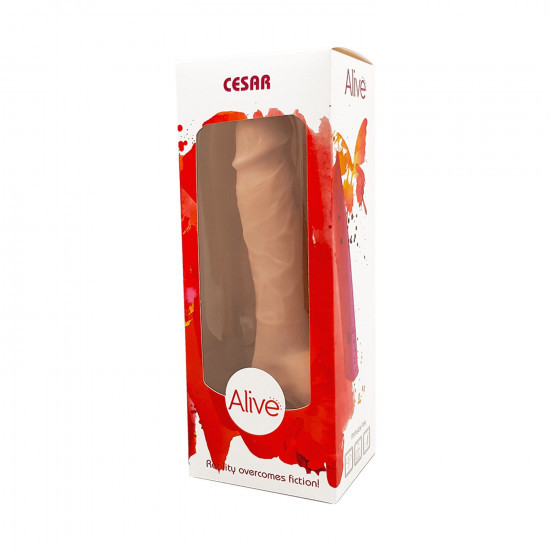 Фалоімітатор Alive Cesar Mega Realistic, діаметр 3,5 см, FutureSkin, двошаровий, найреалістичніший Фалоімітатор Alive Cesar Mega Realistic, діаметр 3,5 см, FutureSkin, двошаровий, найреалістичніший