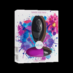 Потужне віброяйце Alive Magic Egg MAX Violet з пультом ДК
