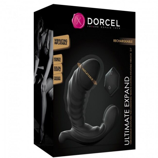 Універсальний вібратор зі стволом, що надувається Dorcel ULTIMATE EXPAND Універсальний вібратор зі стволом, що надувається Dorcel ULTIMATE EXPAND