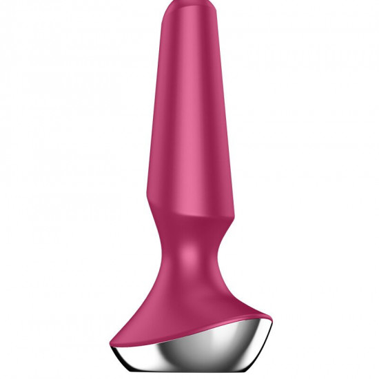 Анальна смарт-вібропробка Satisfyer Plug-ilicious 2 Berry Анальна смарт-вібропробка Satisfyer Plug-ilicious 2 Berry