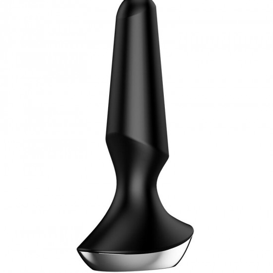 Анальна смарт-вібропробка Satisfyer Plug-ilicious 2 Black Анальна смарт-вібропробка Satisfyer Plug-ilicious 2 Black
