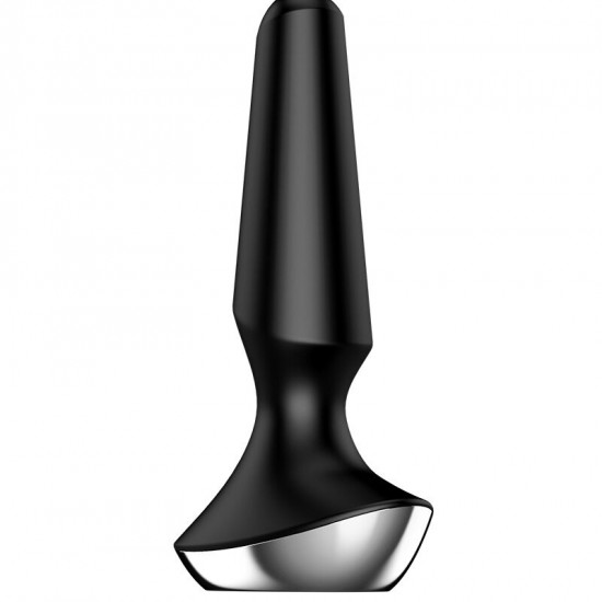 Анальна смарт-вібропробка Satisfyer Plug-ilicious 2 Black Анальна смарт-вібропробка Satisfyer Plug-ilicious 2 Black