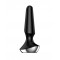 Анальна смарт-вібропробка Satisfyer Plug-ilicious 2 Black