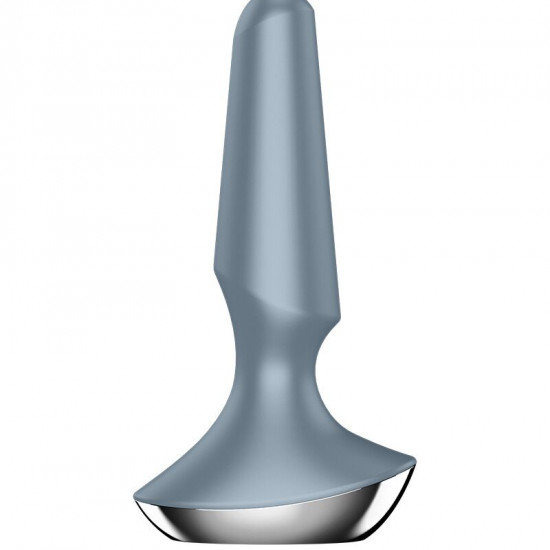 Анальна смарт-вібропробка Satisfyer Plug-ilicious 2 Ice Blue Анальна смарт-вібропробка Satisfyer Plug-ilicious 2 Ice Blue