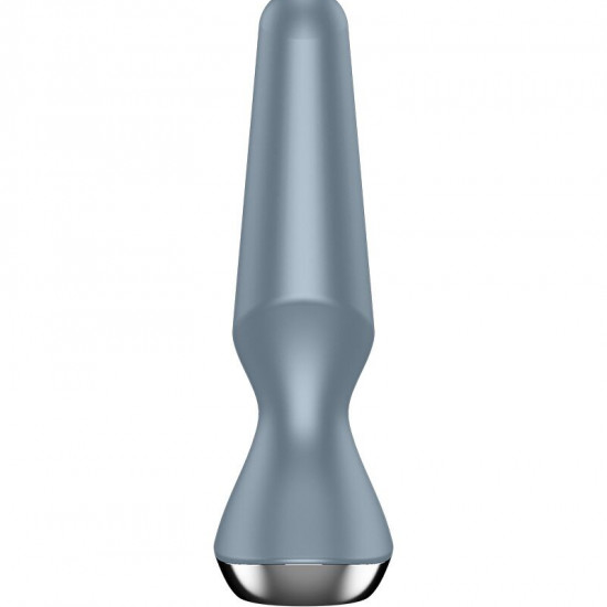 Анальна смарт-вібропробка Satisfyer Plug-ilicious 2 Ice Blue Анальна смарт-вібропробка Satisfyer Plug-ilicious 2 Ice Blue