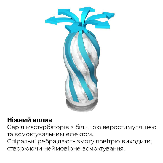 Мастурбатор Tenga Air-Tech Regular, вища аеростимуляція та всмоктувальний ефект Мастурбатор Tenga Air-Tech Regular, вища аеростимуляція та всмоктувальний ефект