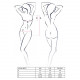 Боді монокіні ADARA BODY black S/M - Passion Боді монокіні ADARA BODY black S/M - Passion