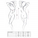 Прозора сорочка бебі дол JANET CHEMISE white L/XL - Passion, трусики Прозора сорочка бебі дол JANET CHEMISE white L/XL - Passion, трусики