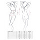 Корсет з пажами JANET CORSET white L/XL - Passion, трусики, напівпрозорий Корсет з пажами JANET CORSET white L/XL - Passion, трусики, напівпрозорий