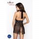 Прозора сорочка приталена TARANEE CHEMISE black S/M - Passion, трусики Прозора сорочка приталена TARANEE CHEMISE black S/M - Passion, трусики
