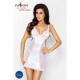 Розпродаж!!! Сорочка приталена з чашечками WILMA CHEMISE white L/XL - Passion, трусики Розпродаж!!! Сорочка приталена з чашечками WILMA CHEMISE white L/XL - Passion, трусики
