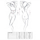 Розпродаж!!! Корсет з пажами XENA CORSET white L/XL - Passion, трусики, квітковий узор Розпродаж!!! Корсет з пажами XENA CORSET white L/XL - Passion, трусики, квітковий узор