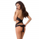 Комплект білизни AMORE SET black - Passion: стрінги і ліф у вигляді подарункової стрічки з бантом Комплект білизни AMORE SET black - Passion: стрінги і ліф у вигляді подарункової стрічки з бантом